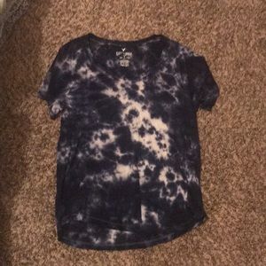 Navy tie dye T-shirt